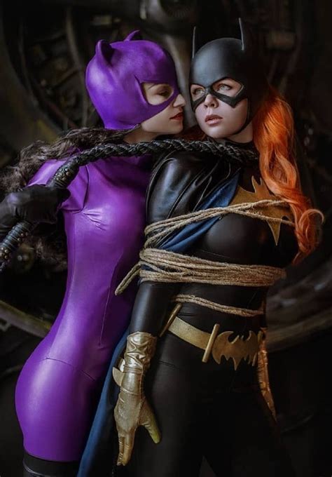 Batgirl And Catwoman