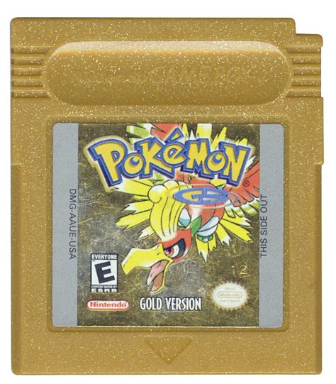 Pokemon Gold Version Game Boy Color Game Boy Color Gamestop