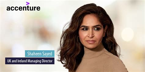 Consultancyuk On Linkedin Accenture Appoints Shaheen Sayed As New Uk