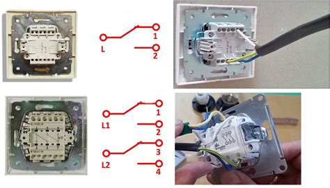 Wallpad выключатели схема подключения
