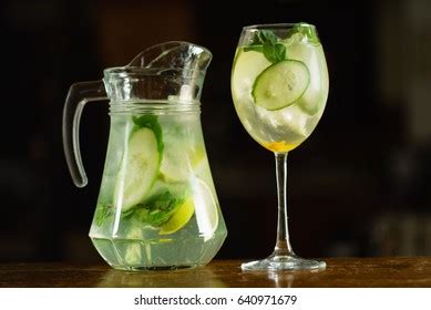 Limoncello Thyme Three Grappas Wineglass Close Stock Photo