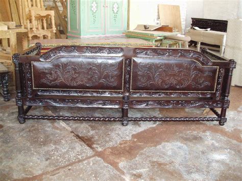 Renaissance Architecture Spanish Revival Sofa Tuscan Old World Sofa