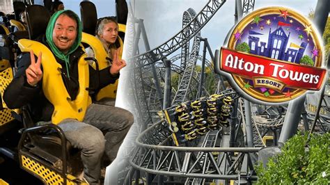 ALTON TOWERS VLOG ZO WACHT JE 0 MINUTEN VOOR DE SMILER GANGSTER