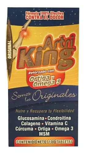 Artri King Frasco Con Tabletas Ortiga Y Omega Piezas En Venta En