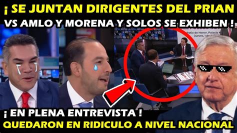 QUEDAN EN RIDICULO MARKO CORTES Y ALITO SE EXHIBIERON SOLOS EN PLENA