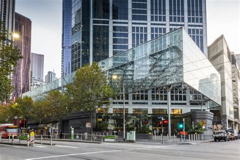 Melbourne Central Tower Lobby Upgrade - Built