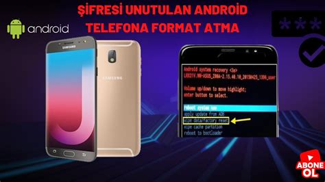 Samsung Telefona Format Atma Kisa Yollar Fres Unutulan Youtube