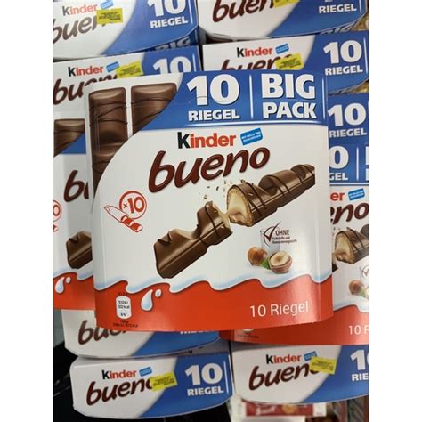 KINDER BUENO T2 X 8 Pek T10 10 Pcs 344g 215g Shopee Malaysia