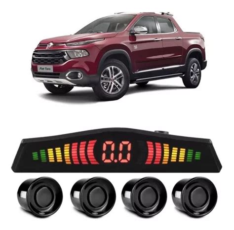 Sensor De R Estacionamento Preto Pontos Fiat Toro