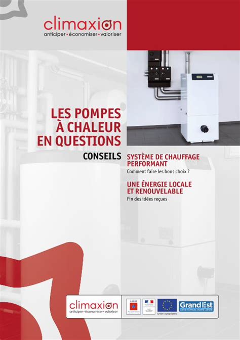 Pdf Les Pompes Chaleur En Questions L Installation