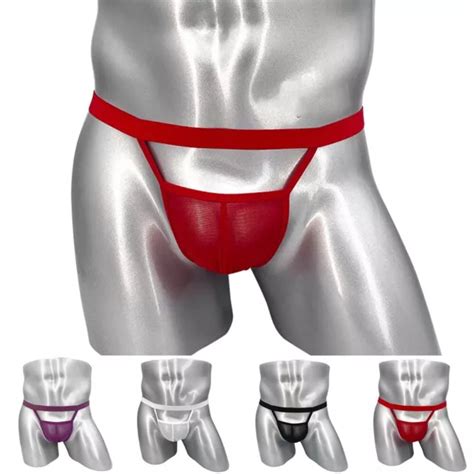 SLIPS JOCKSTRAP SANS Dos Sexy Pour Hommes En Maille Respirante