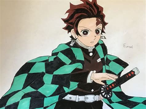 Learn How To Draw Tanjiro Kamado From Demon Slayer Demon 46 Off