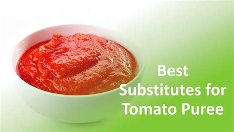 Tomato Puree Substitutes Ingridients And Alternatives