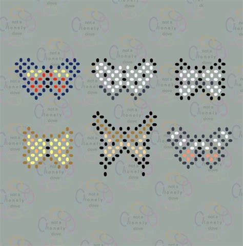 Пак «бабочки» | Beading patterns, Pony bead patterns, Bead weaving patterns