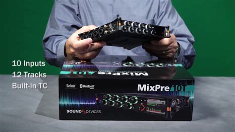 Introducing The Sound Devices Mixpre 10t Audio Recorder Youtube