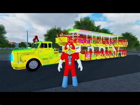 Carreta Da Alegria Pica Pau No Trenzinho Da Alegria Roblox Youtube