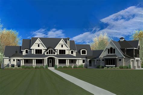 Stunning Modern Farmhouse Plan With Bonus Room Over Car Garage