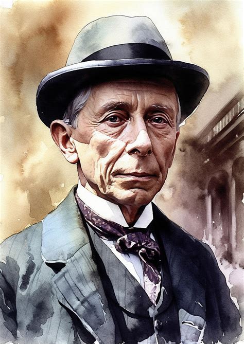 George Arliss Digital Art By Thuy Dinh Thi Pixels