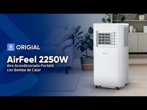 Origial AirFeel 2250W Aire Acondicionado Portátil con Bomba de Calor