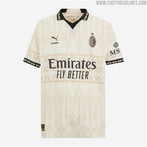 Milan x Pleasures 23-24 Fourth Kits Released - Footy Headlines