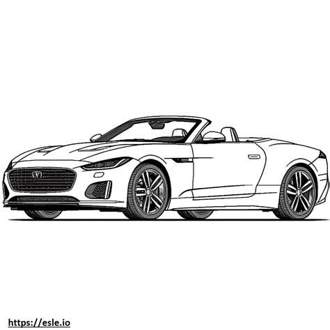 Jaguar F Type P450 AWD R Dynamic Cabriolet 2024 värityskuva