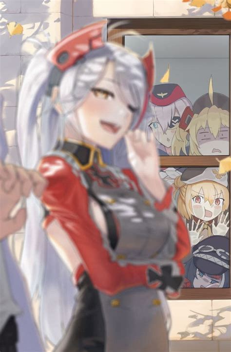 Pin By Darnath On Azur Lane Prinz Eugen Gambar Karakter Gadis