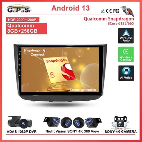 Autoradio Android Avec Navigation Gps Et Cran Tactile Lecteur Dvd St R