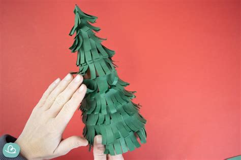 Tannenbaum Aus Papier Basteln Diy Anleitung Wunderbunt De