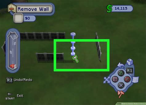 how to delete a room in sims 4