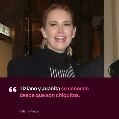 Qué dijo Valeria Mazza sobre los rumores de romance entre Tiziano