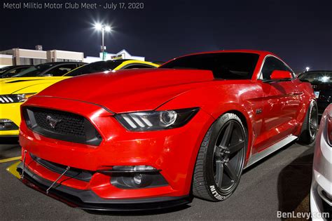 Red Ford Mustang Gt Benlevy