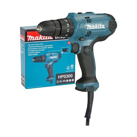 Makita Combi Drill Corded Hammer Drill Driver 10mm 320W 240V BuysBest