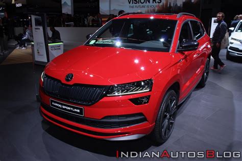 Skoda Karoq Sportline 2018 Paris Motor Show Live