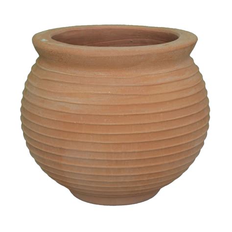 Sfaira Handmade Cretan Terracotta Pots Available In 2 Sizes