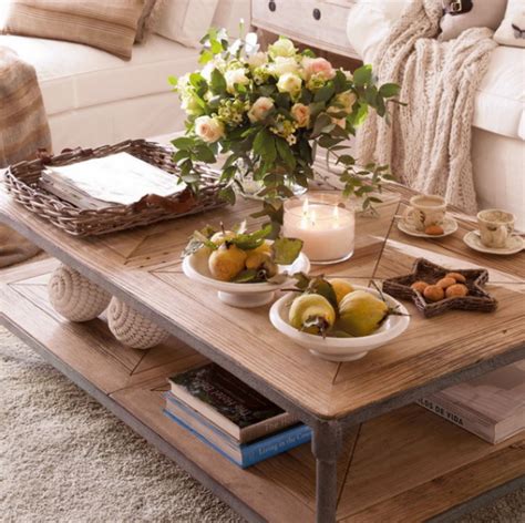 26 Propuestas Para Decorar Una Mesa De Centro