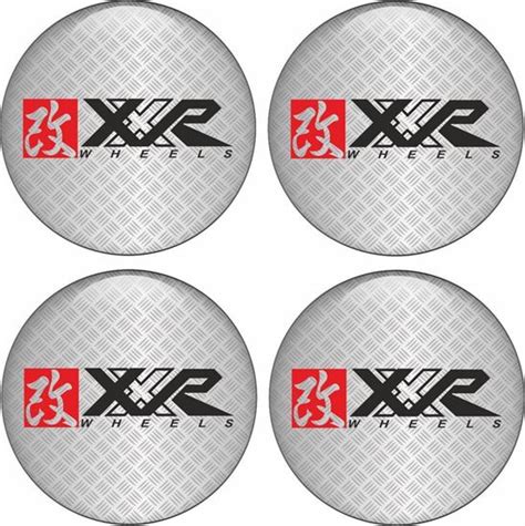 Zen Graphics XXR Wheels Wheel Centre Gel Badges