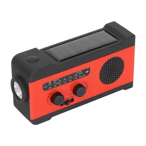 Omabeta Radio Manivelle Radio M T O Solaire Portable Auto Aliment E