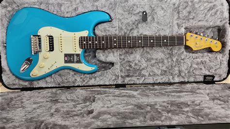 Fender American Professional Ii Stratocaster Hss Miami Blue Deluxe Overdrive Youtube