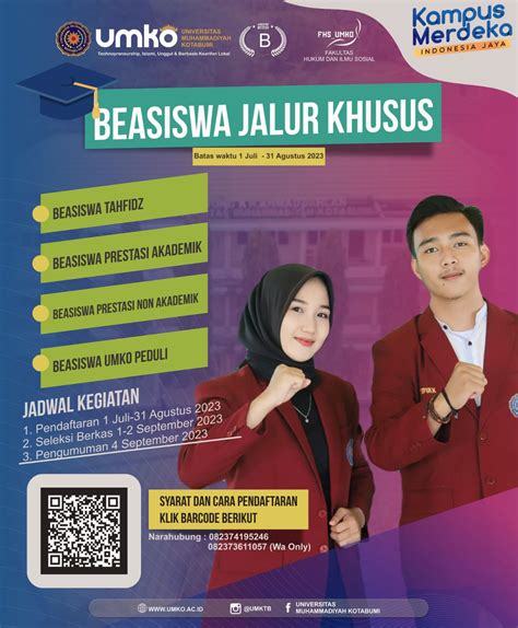 Universitas Muhammadiyah Kotabumi Buka Penerimaan Mahasiswa Baru Jalur