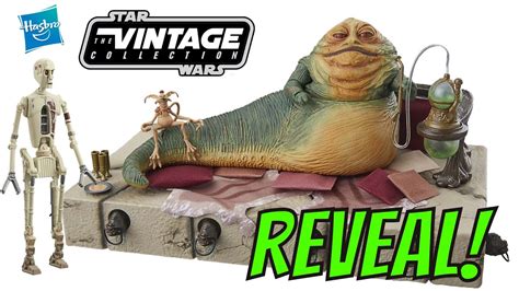 Star Wars The Vintage Collection Jabba The Hutt Set Revealed YouTube