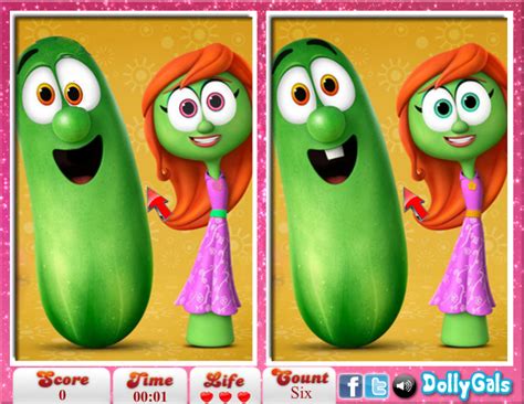 VeggieTales In The House 6 Diff - Play Online on Flash Museum 🕹️