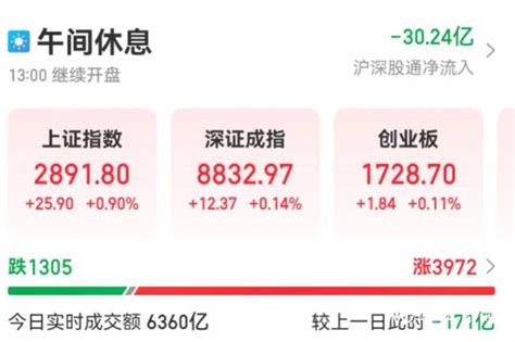 三大指數集體收漲，滬指一度重回2900！sora概念爆火 天天看點