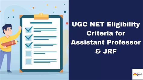 Ugc Net Eligibility Age Limit Qualification For Assistant