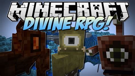 Minecraft DIVINE RPG Ultimate Mobs Bosses Dimensions More