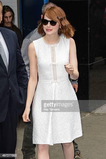 Emma Stone Good Morning America Photos And Premium High Res Pictures