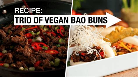 Trio Of Vegan Of Baos - Sysco