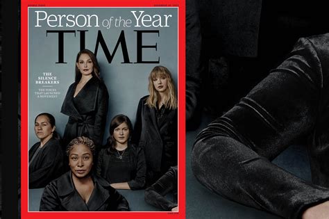 Time 2017 Person Of The Year Whose Arm Is On The Cover Time