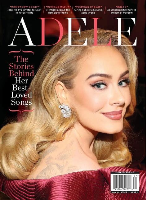Adele The Stories Behind Her Best Loved Songs Magazine Digital