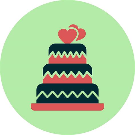 Wedding Cake Vector Icon 37397724 Vector Art At Vecteezy