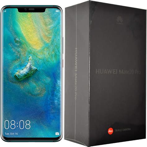 HUAWEI Mate 20 Pro Lya L09 Factory Unlocked 4G Lte Smartphone